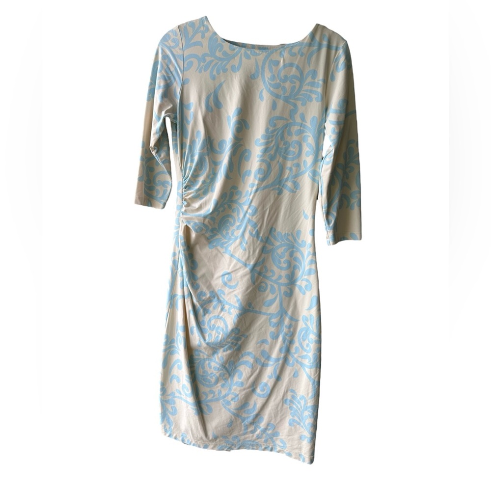 J. McLaughlin Side Ruched Dress Stretchy Medium